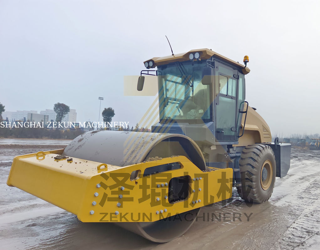 11톤 XCMG XS115 완전 수압 롤러 EU 단계 II 도로 장비