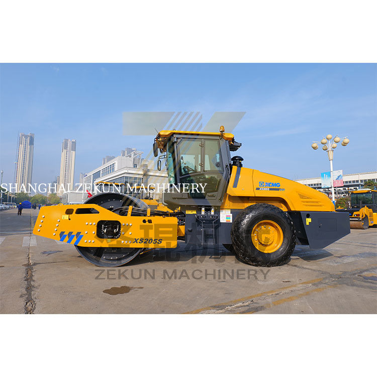20T XCMG XS205S 수압 단일 드럼 롤러