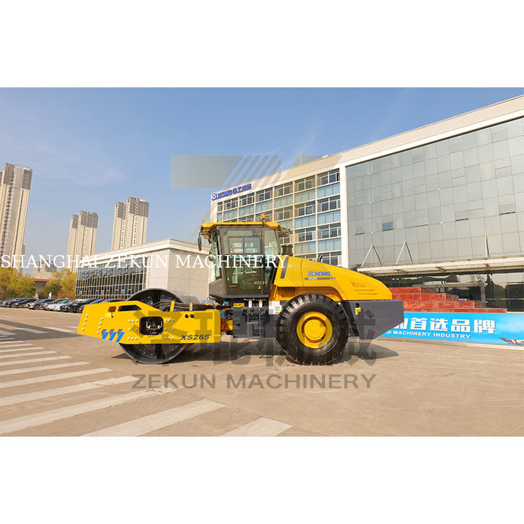 26T XCMG XS265 수압 단일 드럼 롤러