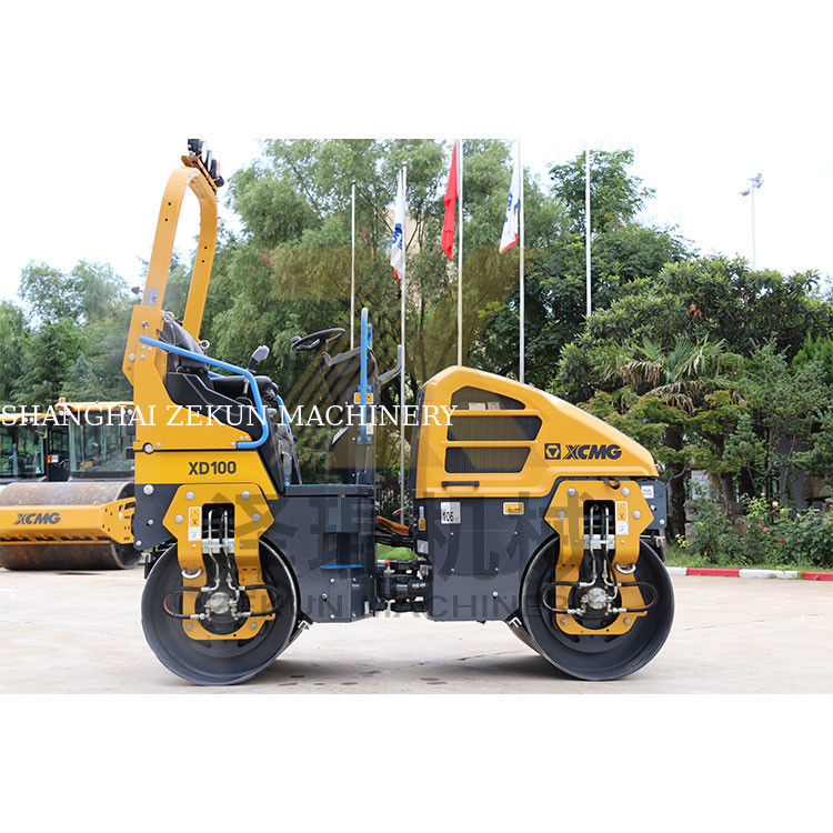 2.6톤 XCMG XD100 가벼운 진동 롤러 EU 단계 V