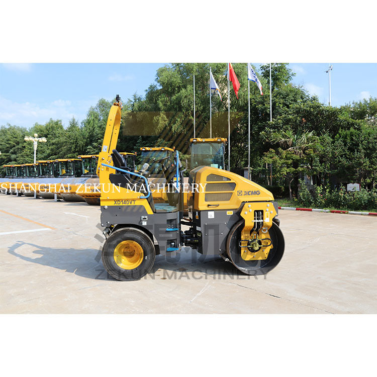 4톤 XCMG XD140VT 진동 롤러 EU 단계 V EPA 단계 4F