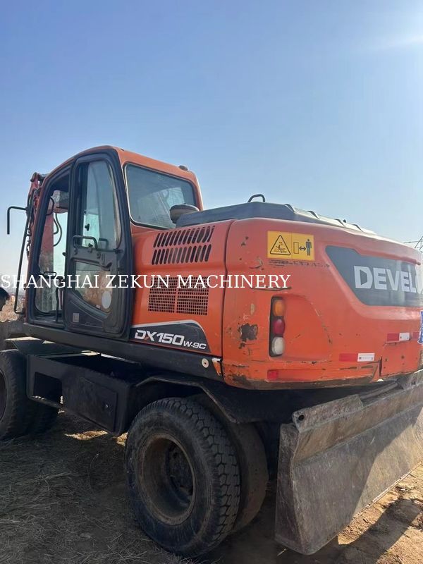 Doosan DX150W-9C 발굴기 15톤 바퀴 종류 판매