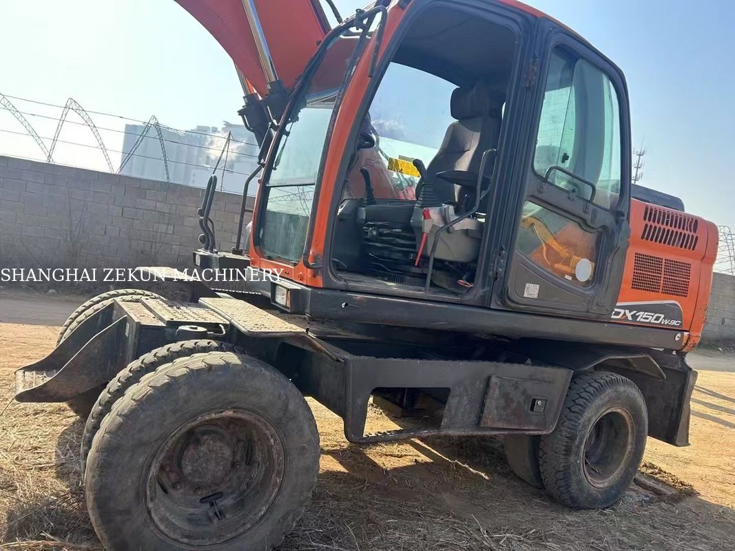 Doosan DX150W-9C 발굴기 15톤 바퀴 종류 판매