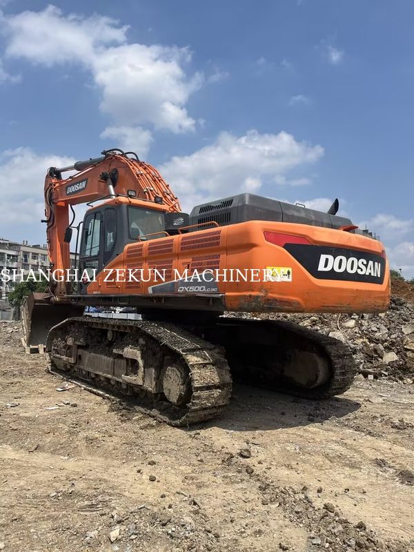 사용 된 Doosan DX500LC-9C 발굴기 800 Rpm 호스 파워 및 최대 발굴 높이 11