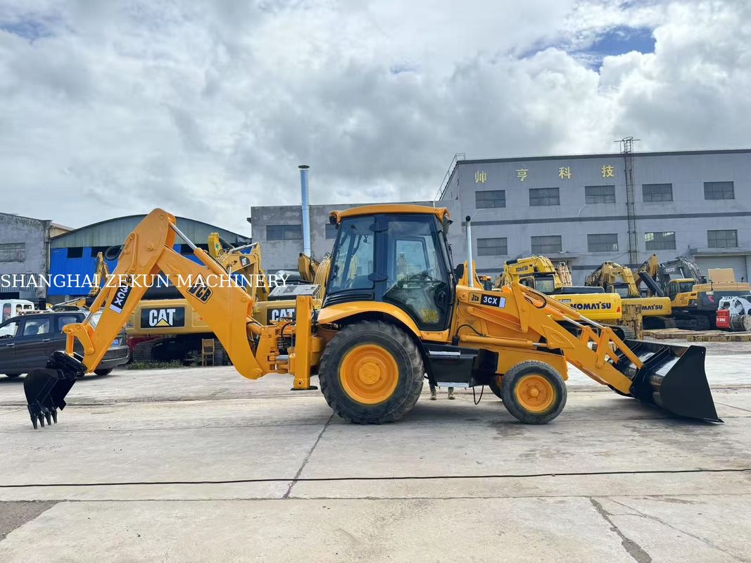 2001년 JCB 3CX 백호 로더 굴삭기, 95 L/min 유압 시스템 유량