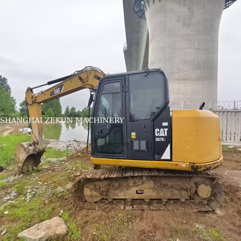 2017 CAT 307E2 발굴기 12544hrs 최대 덤핑 높이 070mm 수압 압력 28 MPa