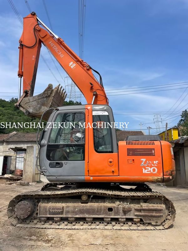 히타치 ZX120-6 굴삭기 중고, 2.5m 암 길이 및 210mm 최대 덤핑 높이, 11158시간